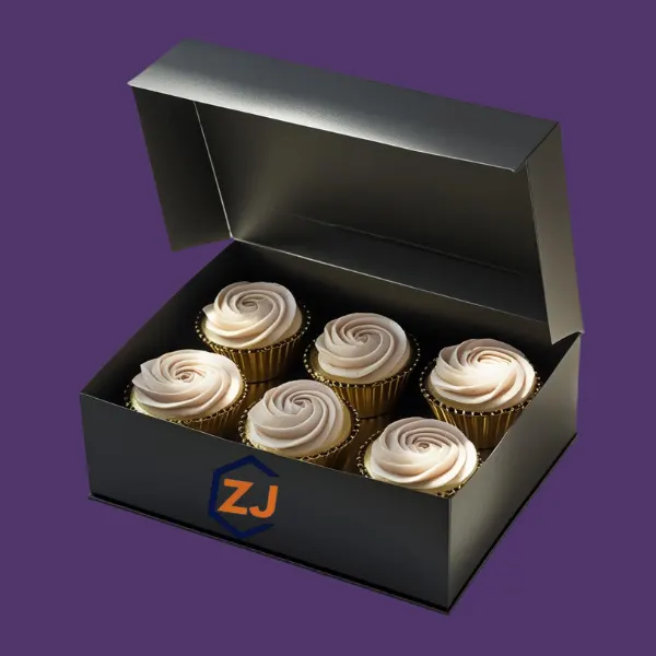 Box insert for cupcakes