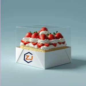 Disposable cake packaging