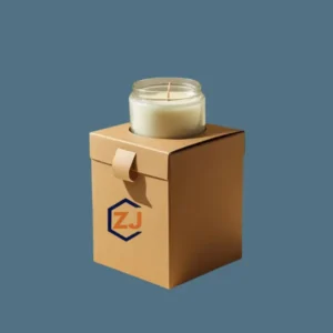 Kraft candle packaging box