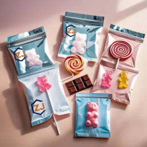 Mylar candy packaging