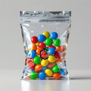 See-through mylar bag