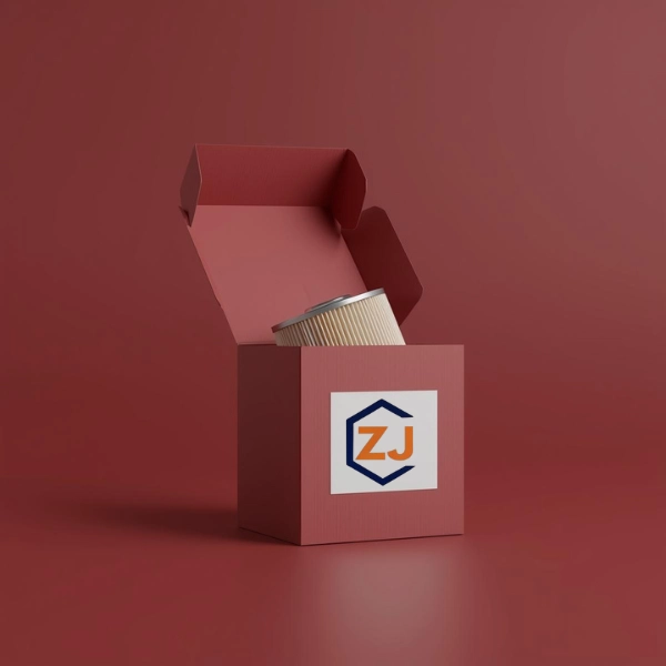 Cardboard oil filter packaging