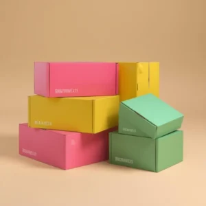 Colored Mailer Boxes