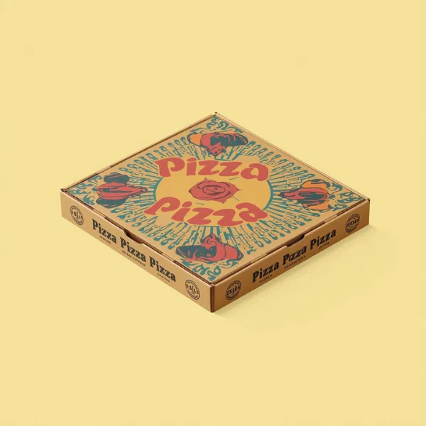Custom Corrugated Pizza Box
