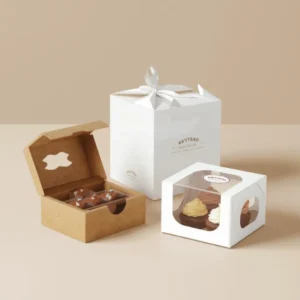 Custom Window Dessert Boxes