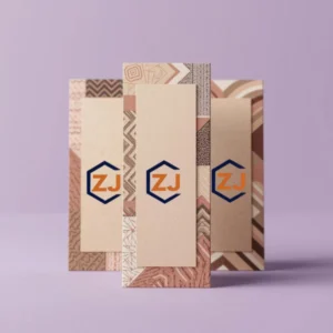 Custom folding magnetic bookmarks