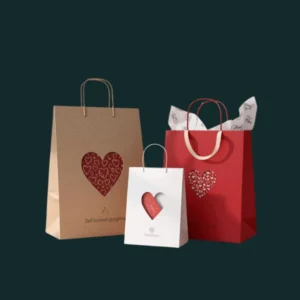 Eco-friendly Heart Paper Bags