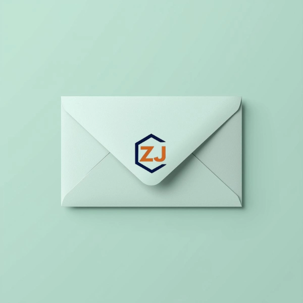 Personalized business mailing envelope
