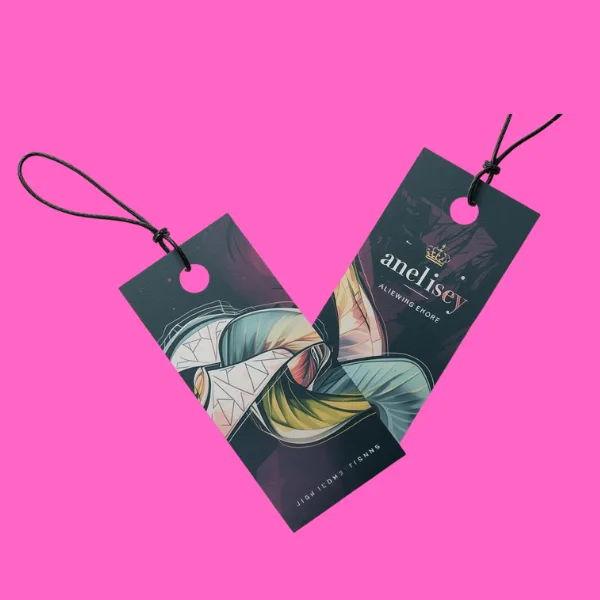 luxury clothing hang tags