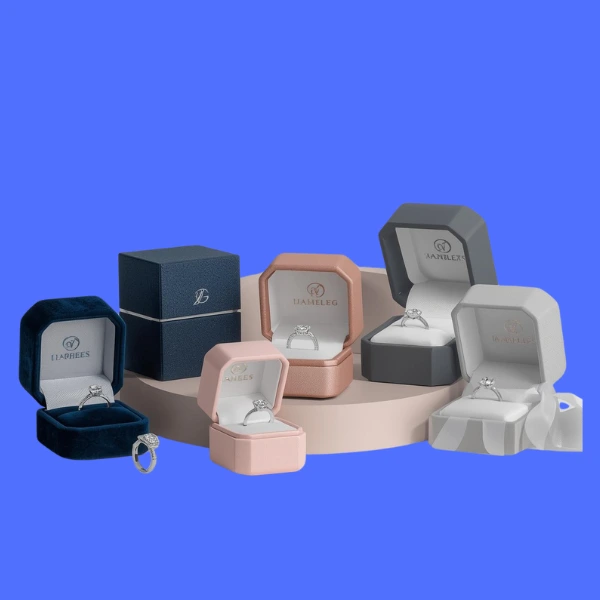 dark blue ring box what brand