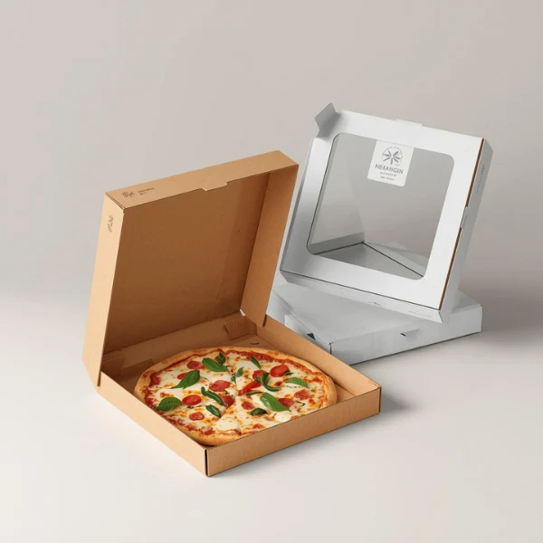 Window Pizza Boxes in Bulk