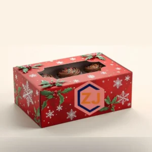 Christmas Cupcake Boxes