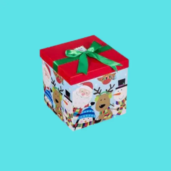 christmas storage box with lid_