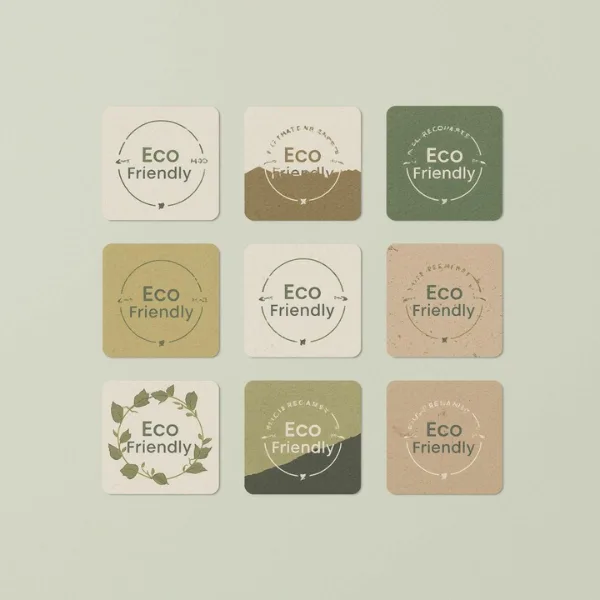 Biodegradable stickers