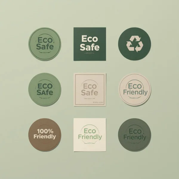 Eco friendly stickers