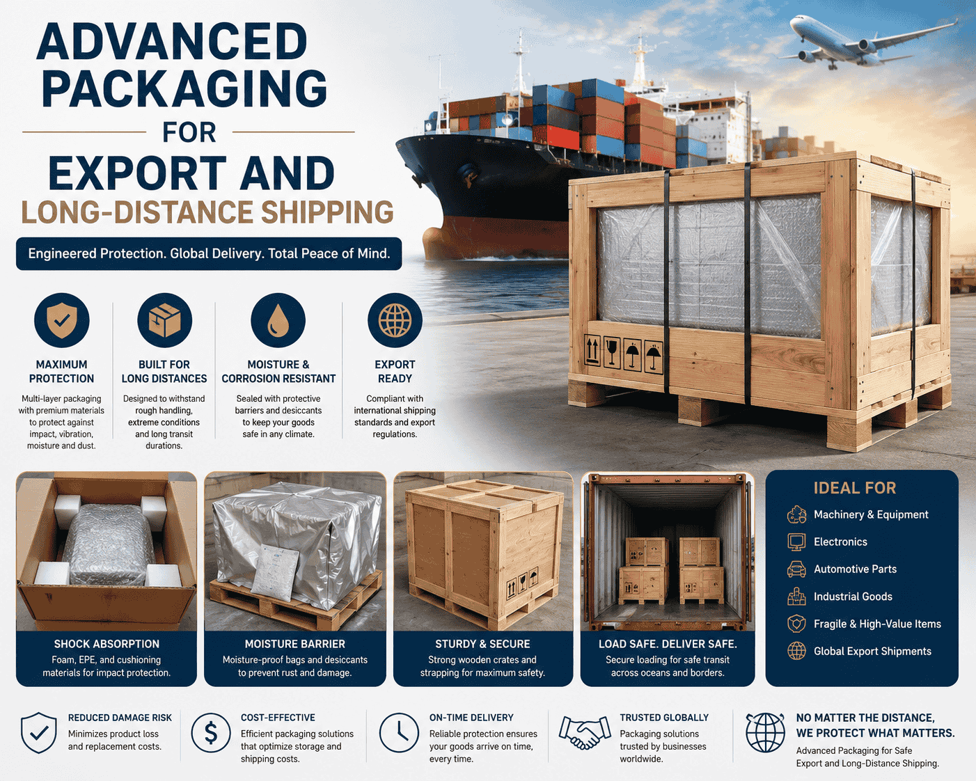Advanced Packaging for Export and Long-Distance Shipping