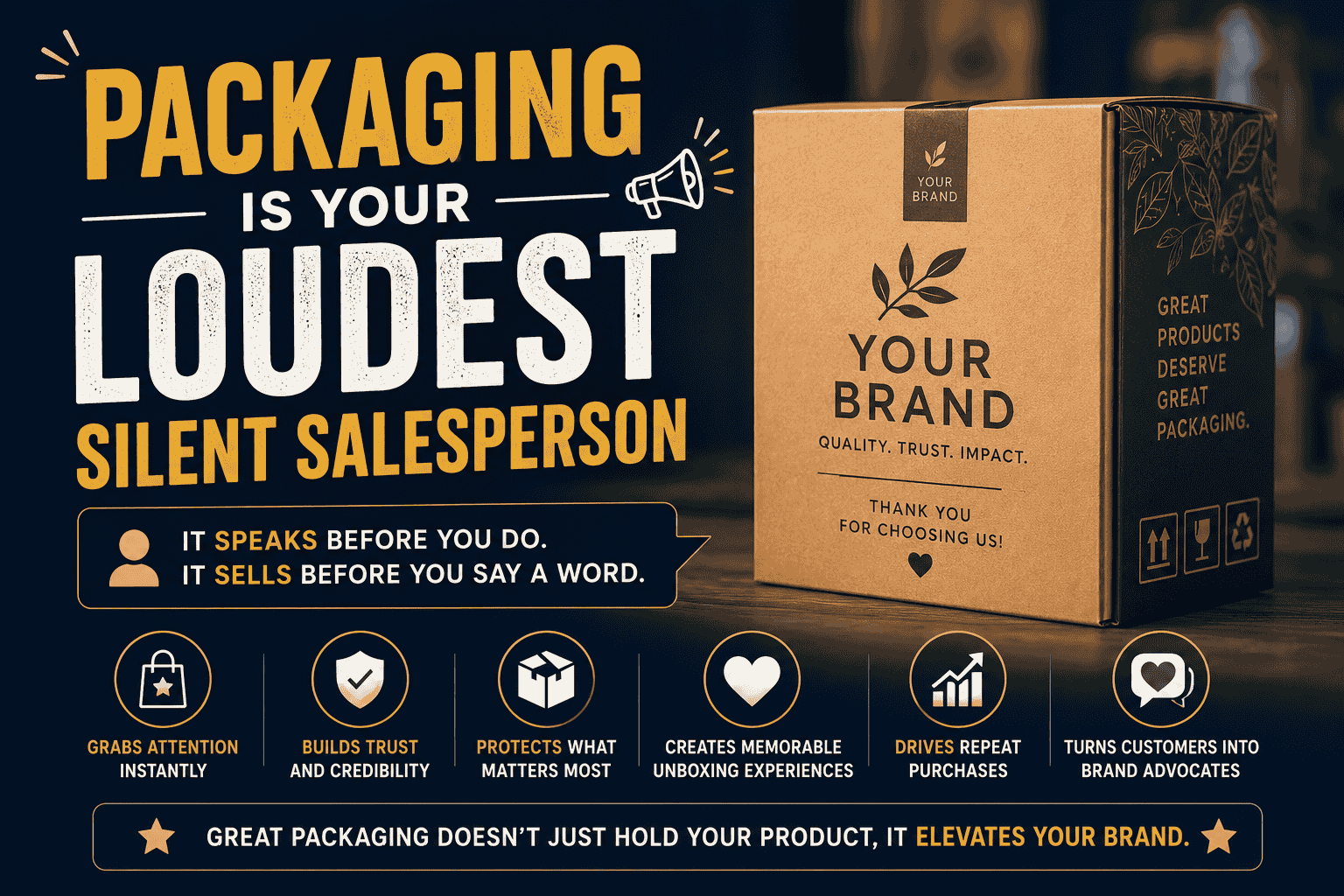 Packaging Is Your Loudest Silent Salesperson
