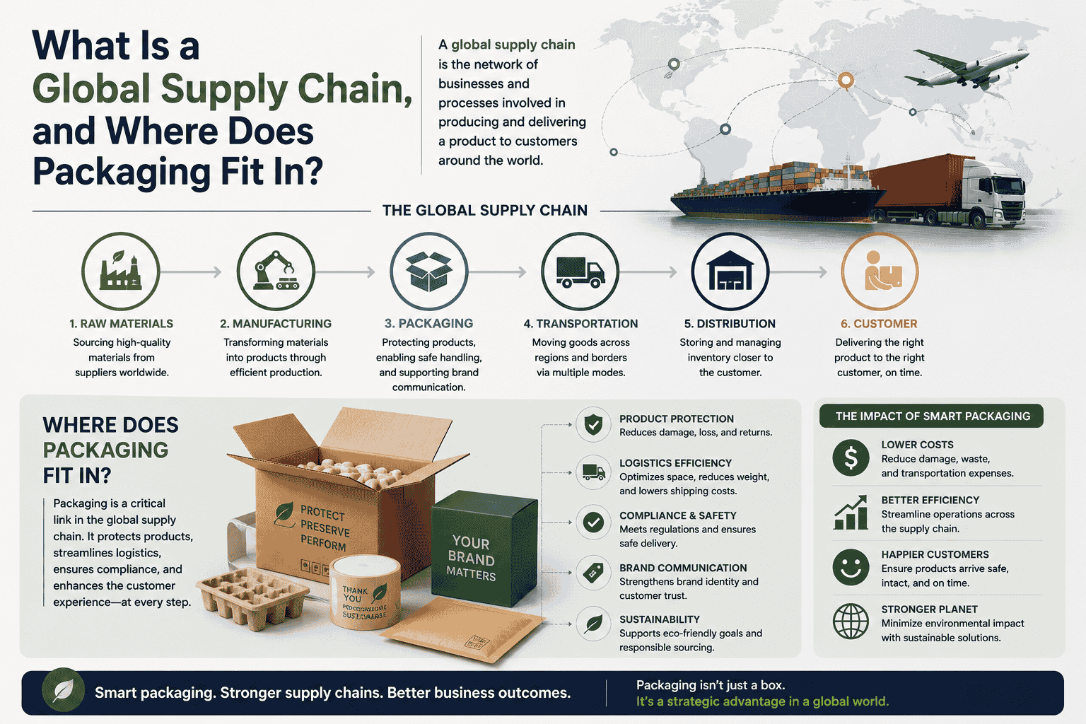 What Is a Global Supply Chain, and Where Does Packaging Fit In