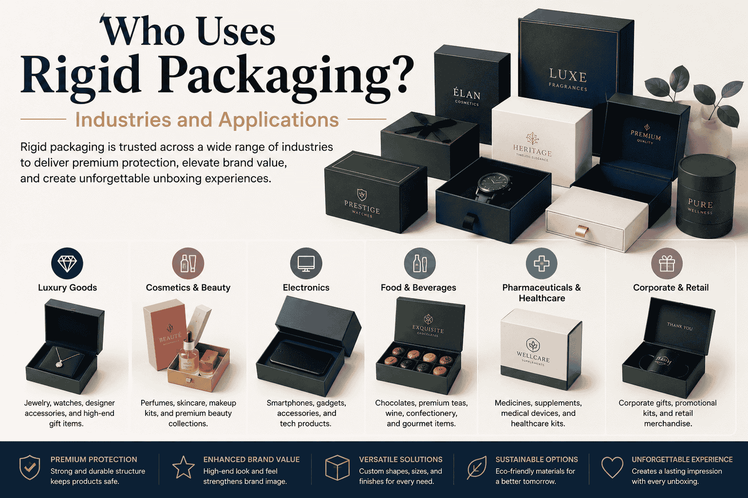 Who Uses Rigid Packaging
