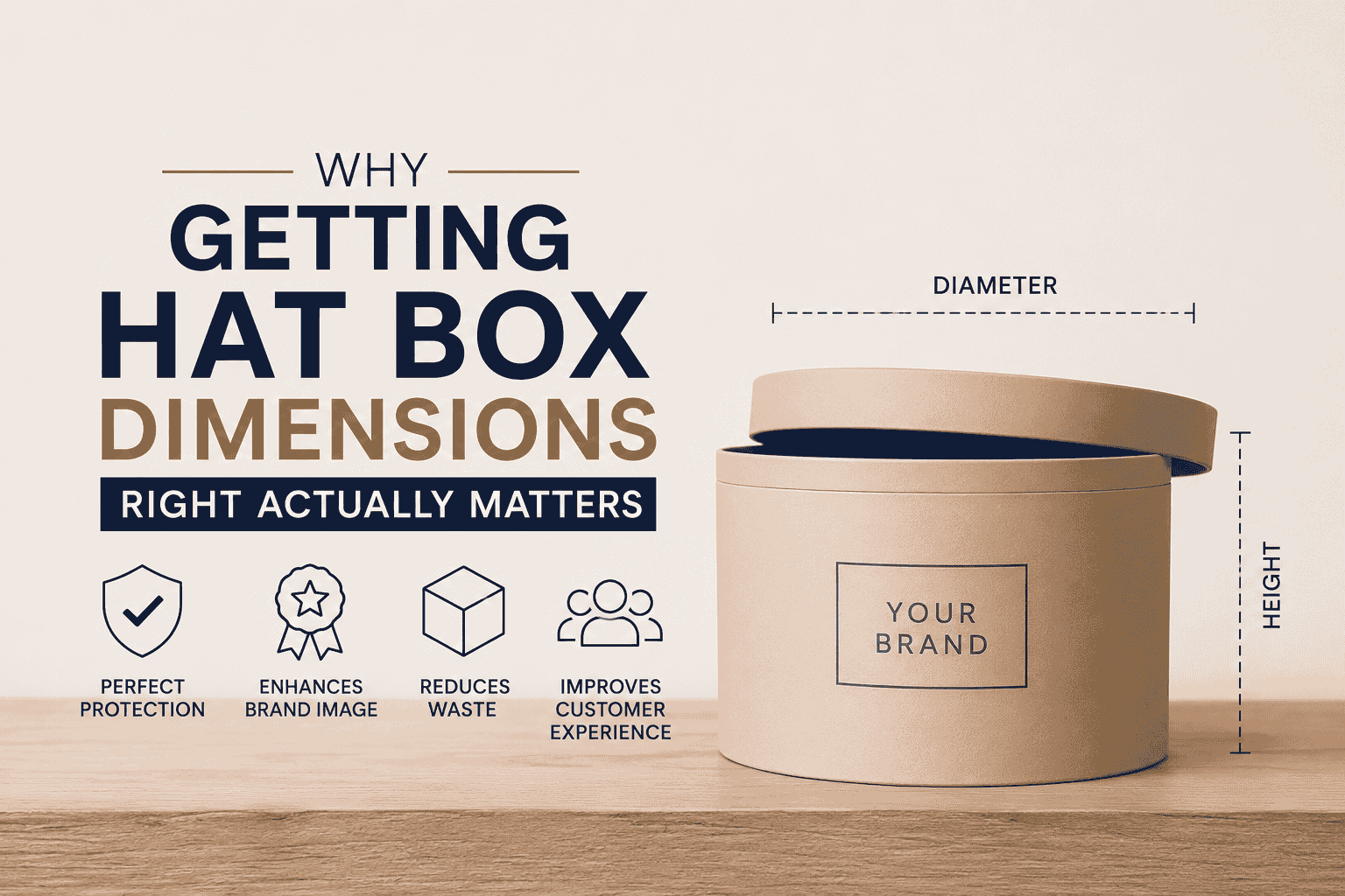 Why Getting Hat Box Dimensions Right Actually Matters