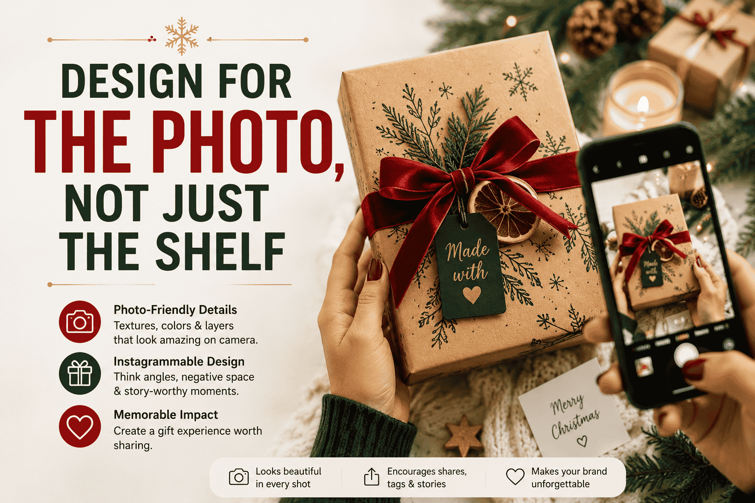 Design for the Photo, Not Just the Shelf