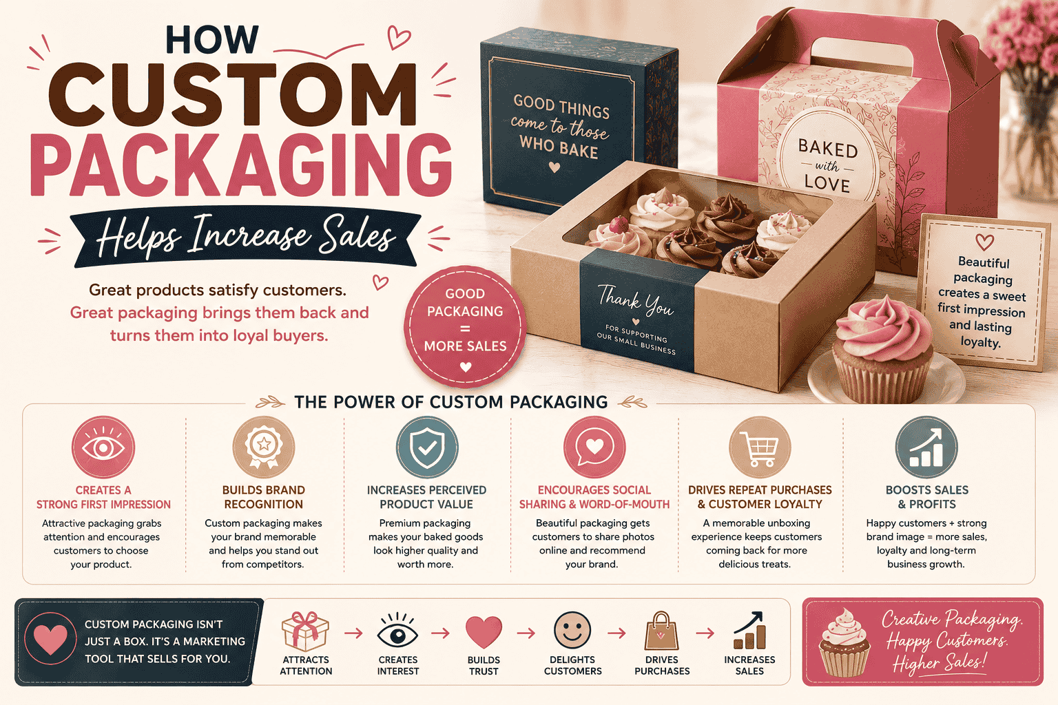 How Custom Packaging Helps Increase Sales