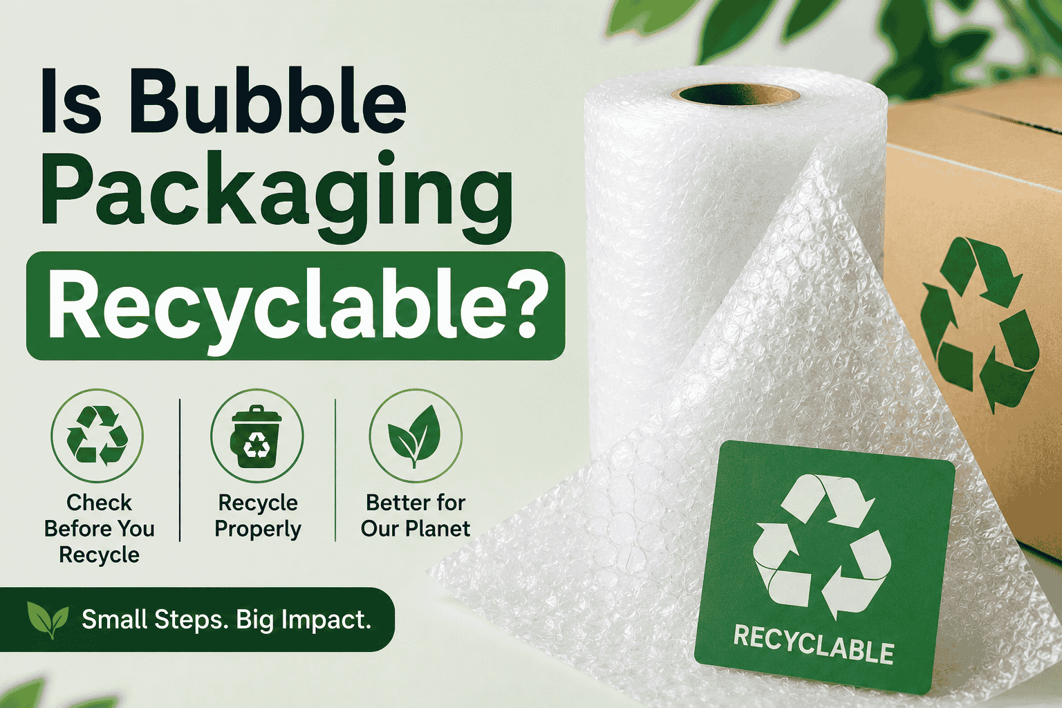 Is Bubble Packaging Recyclable