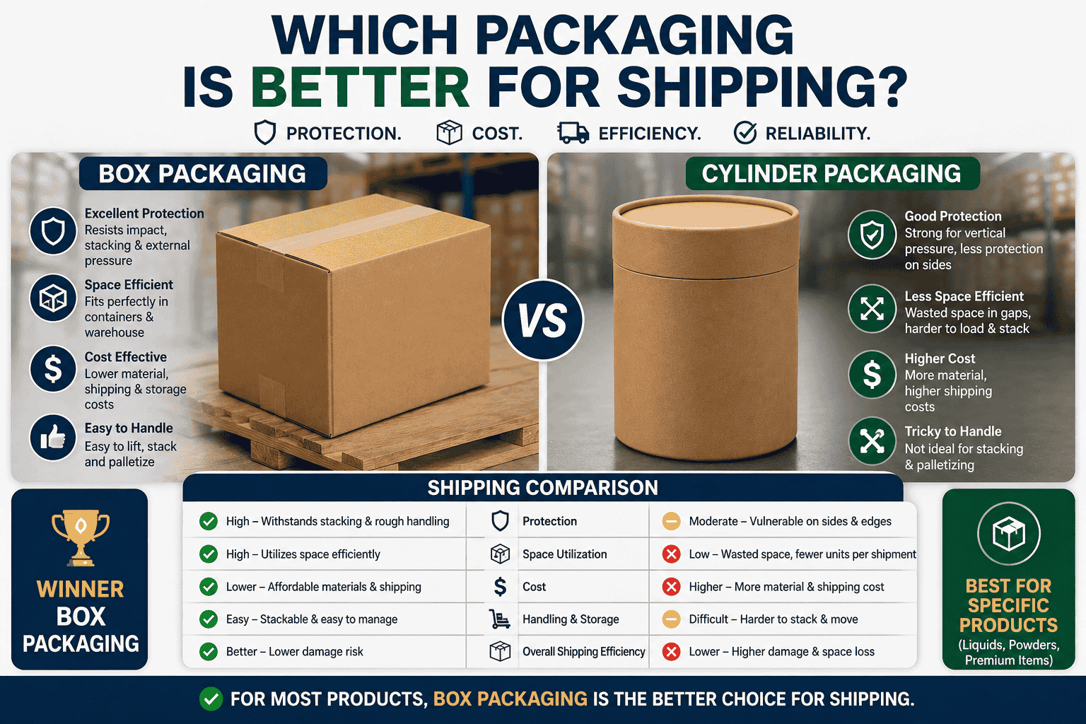 Which Packaging Is Better for Shipping