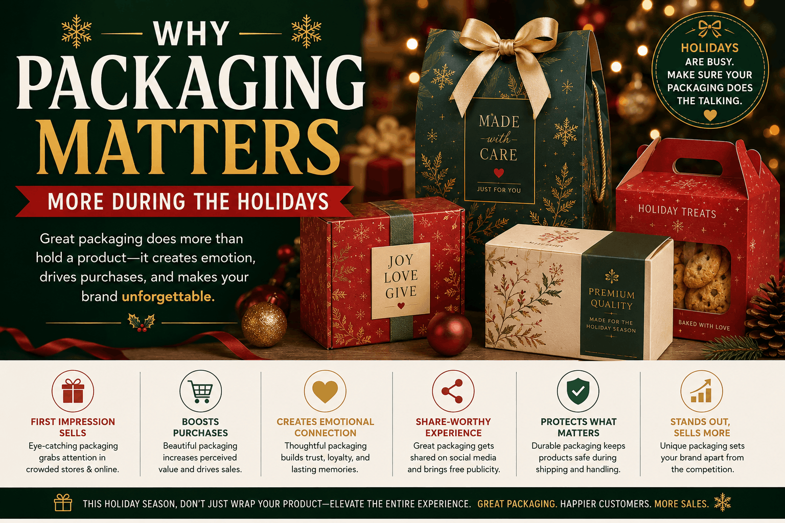 Why Packaging Matters More During the Holidays