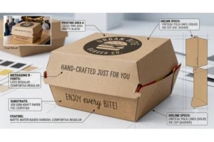 Custom Burger Boxes Design