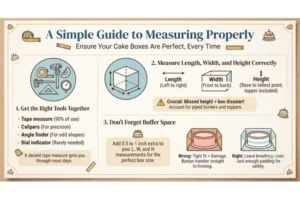 How to Measure Cake Box Dimensions