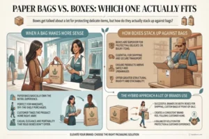 Custom paper bags