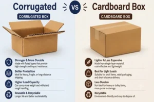 corrugated boxes