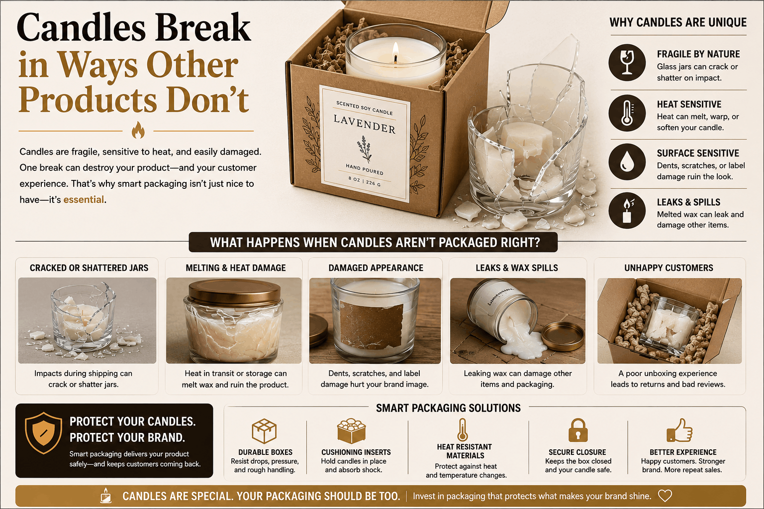 Candles Break in Ways Other Products Don't