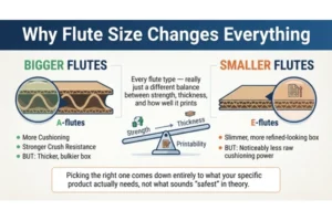 corrugated flute