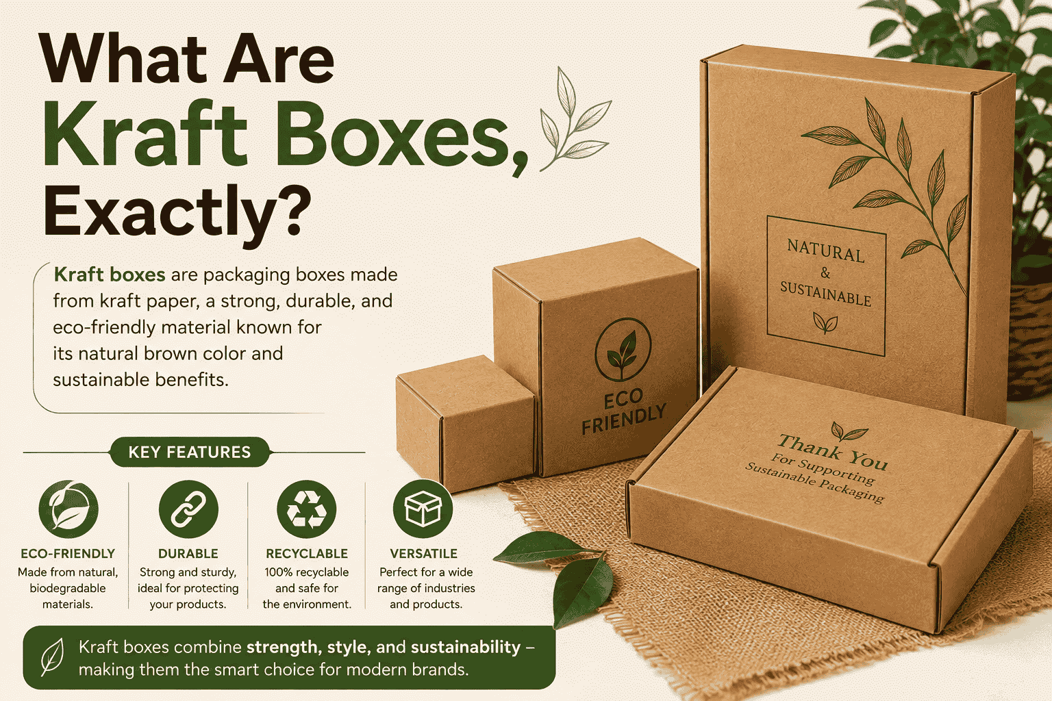 What Are Kraft Boxes, Exactly
