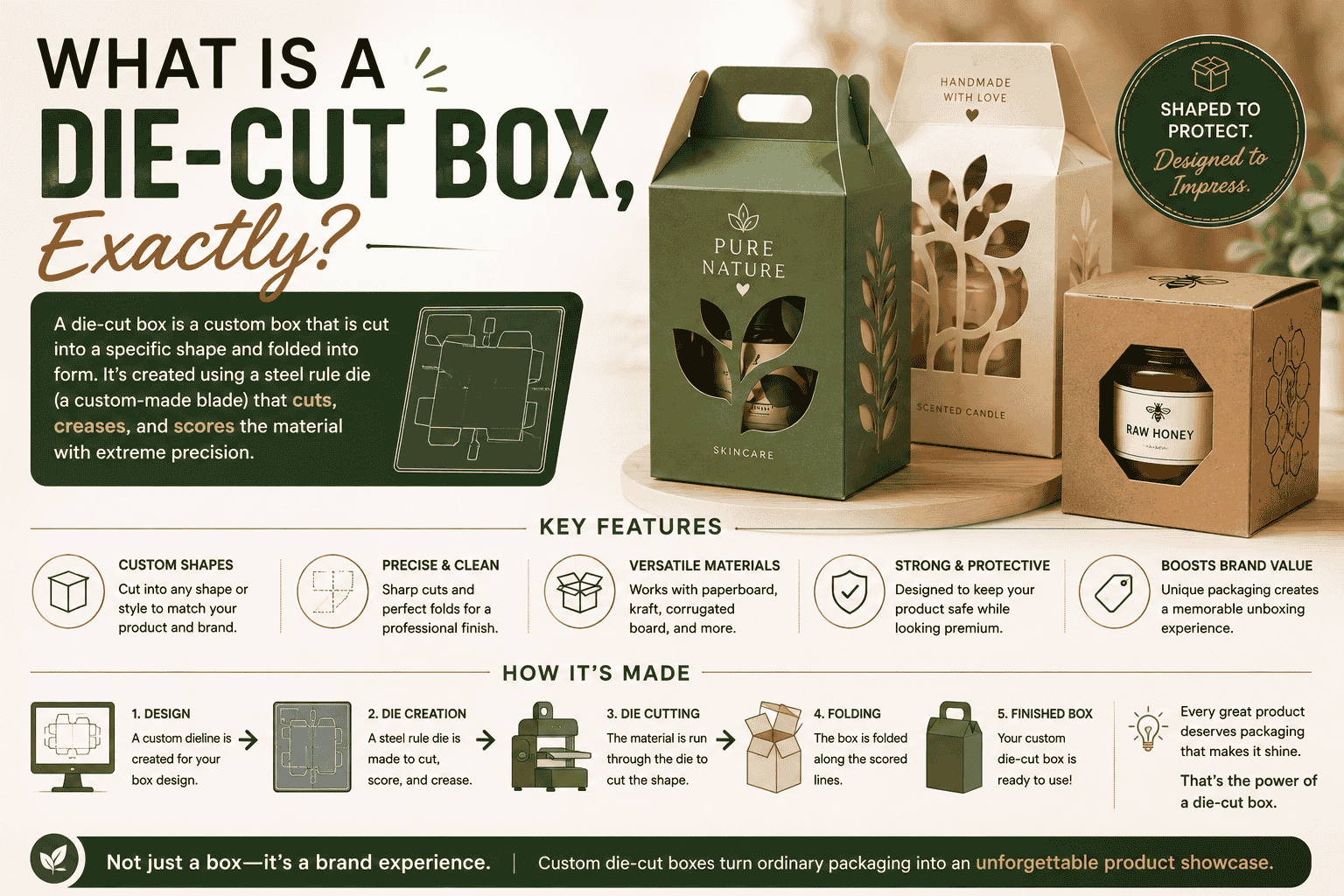 What Is a Die-Cut Box, Exactly