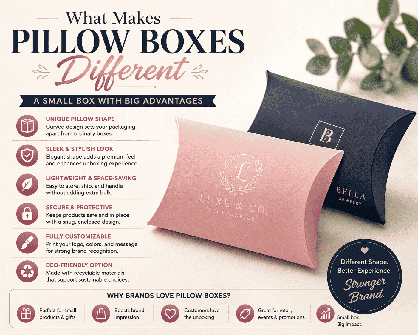 What Makes Pillow Boxes Different