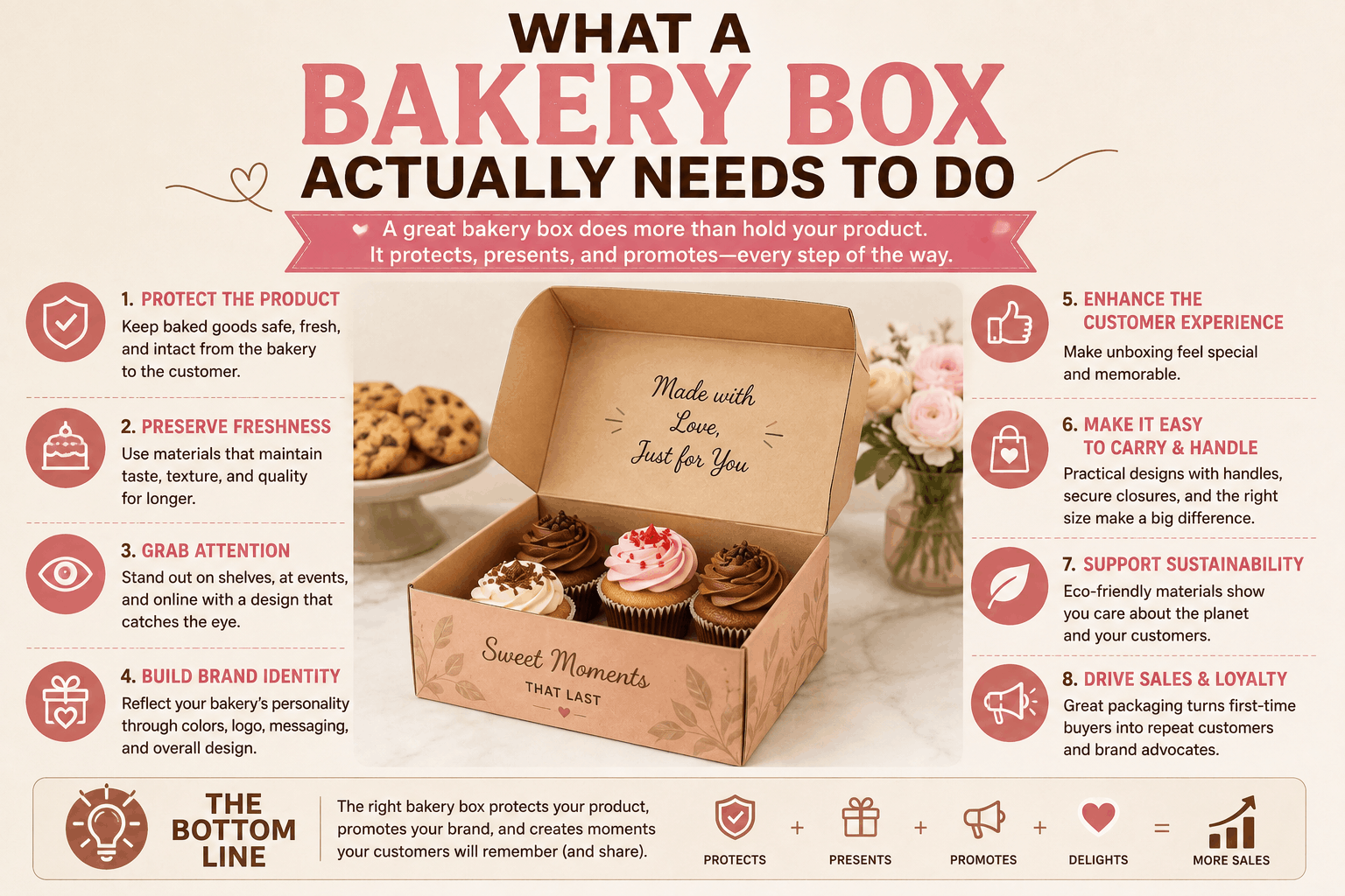 What a Bakery Box Actually Needs to Do