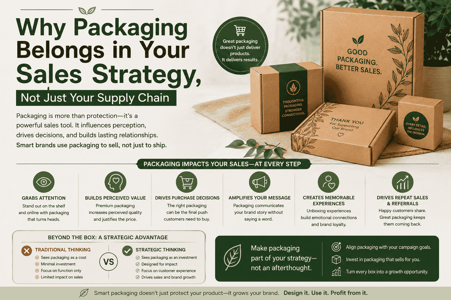 Why Packaging Belongs in Your Sales Strategy, Not Just Your Supply Chain