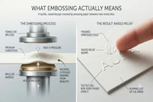 Embossing vs Debossing