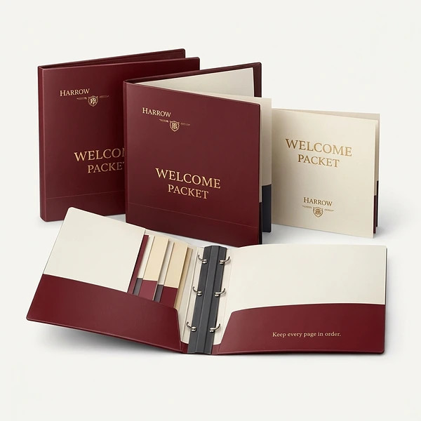 3 Prong Pocket Folder