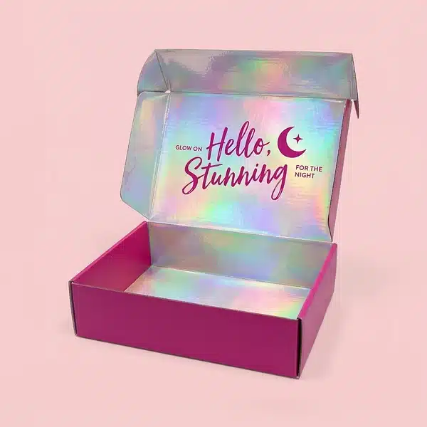 Custom Holographic Rigid Boxes